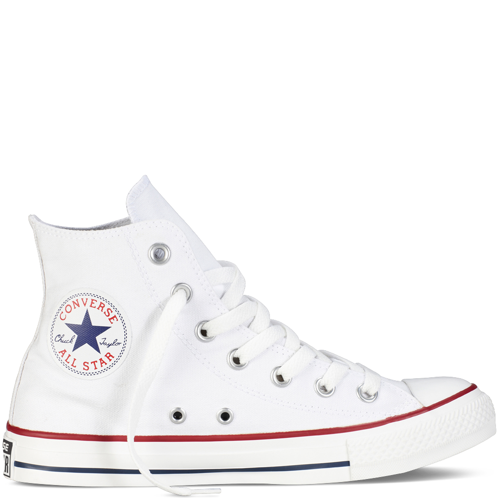 Converse Chuck Taylor All Star kids - sneakers bianca in tela