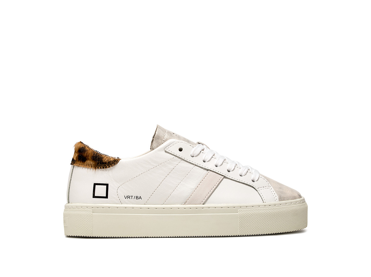 D.A.T.E. sneakers Vertigo basic white-leopard – La Griffe calzature